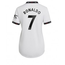 Manchester United Cristiano Ronaldo #7 Bortatröja Dam 2022-23 Korta ärmar